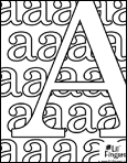 Letter a : click to open in a new window